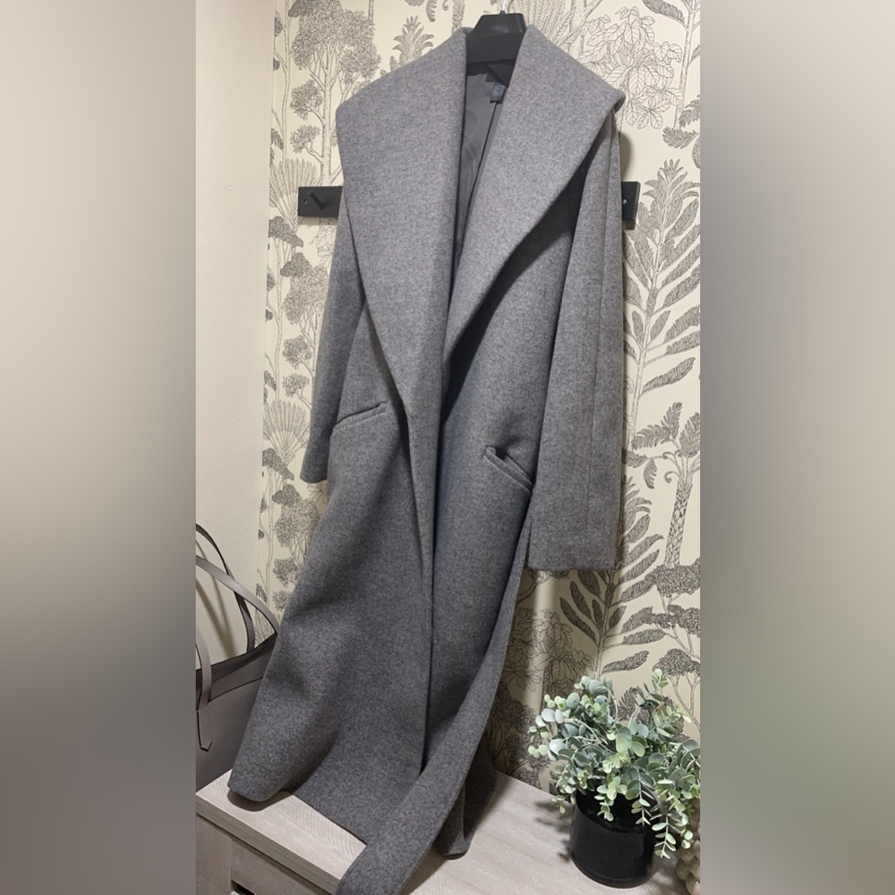 Grey coat